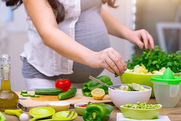 Nutrition of surrogate mother